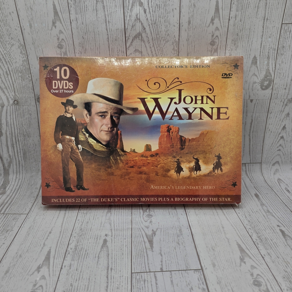 John Wayne: America's Legendary Hero Collector's Edition 10-DVD Box Set